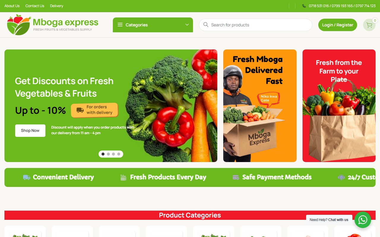Hero image for Mboga Express