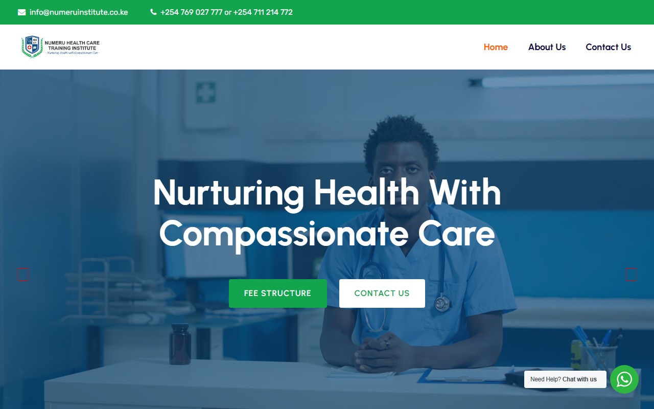 Hero image for Numeru Health Care Training Institute