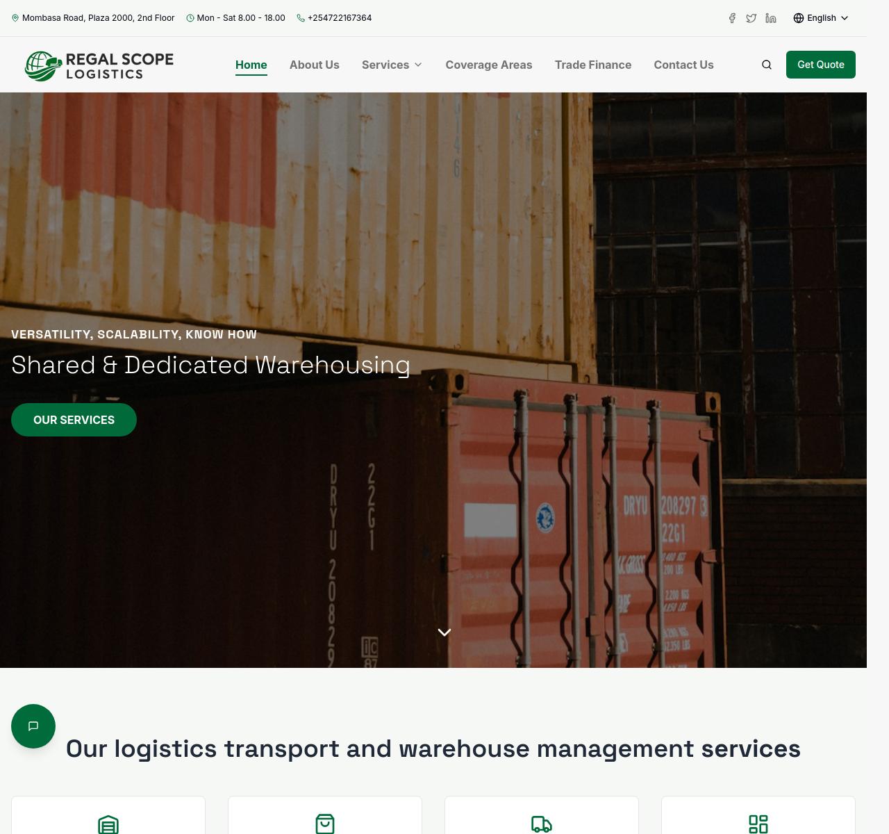 Regal Scope Logistics
