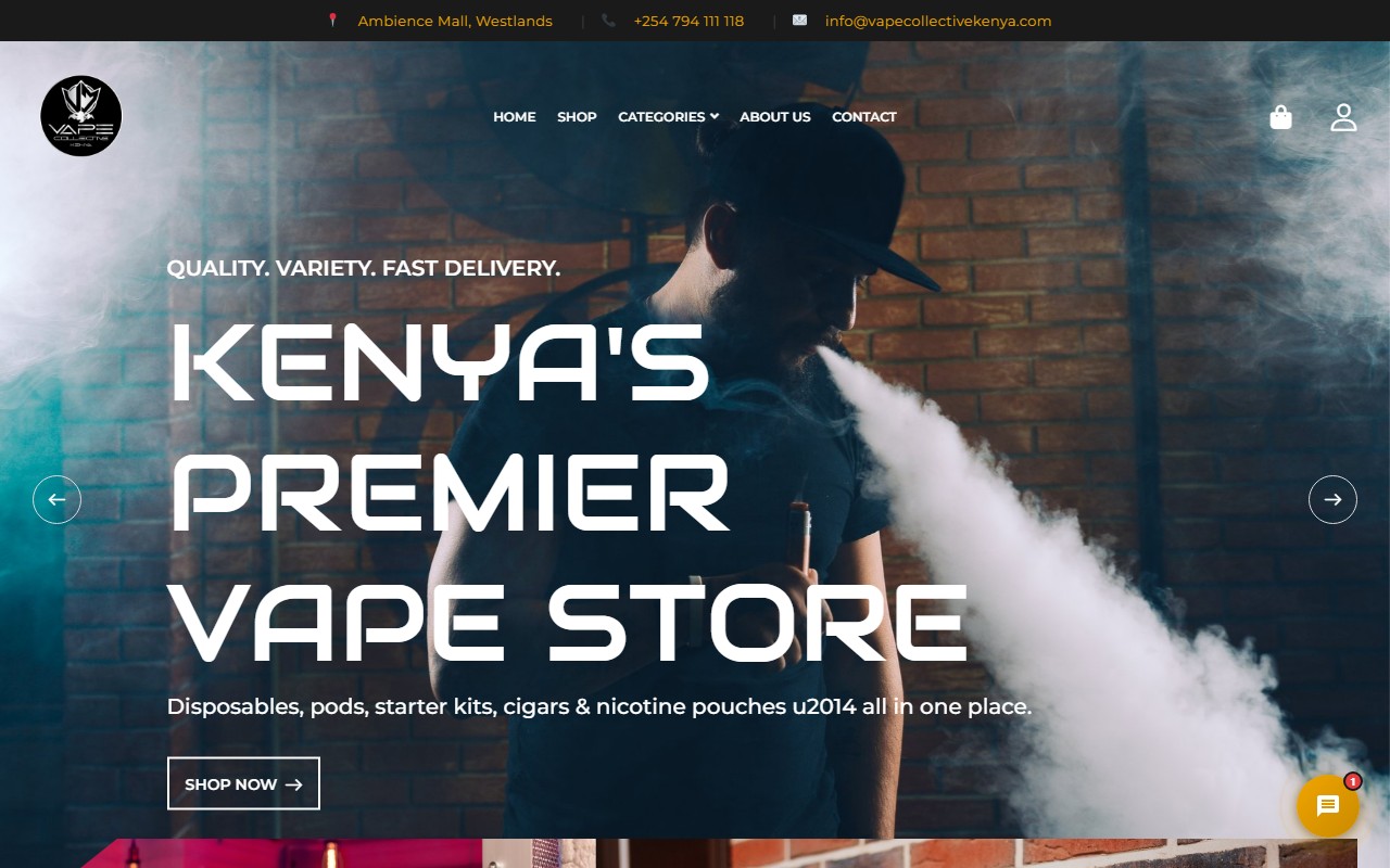 Hero image for Vape Collective Kenya