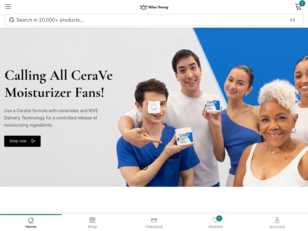 Billan Beauty E-commerce
