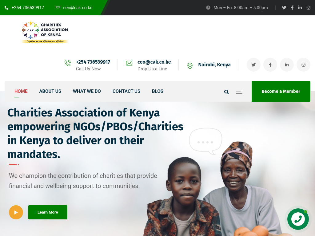 Charities Association of Kenya (CAK)