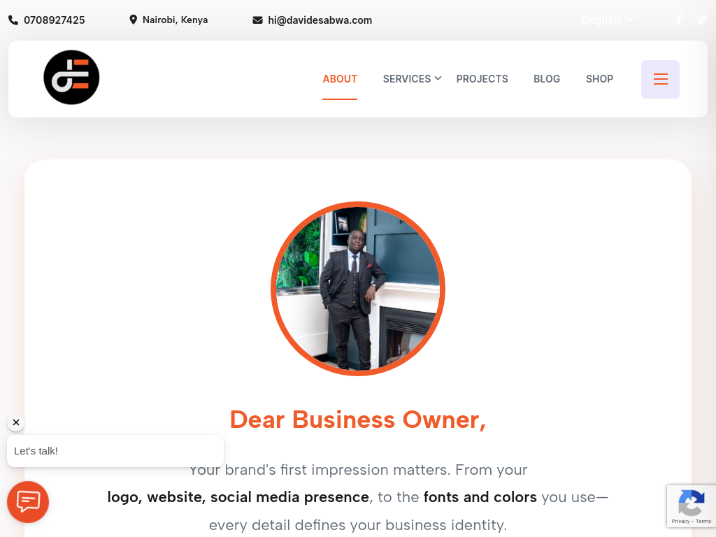 David Esabwa's Website